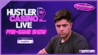 Hustler Casino Live PRE-GAME SHOW w\/ Mariano, Nik Airball \& Ryan Feldman