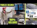 Paneles Solares 100% aislados Victron 2 fases 10 paneles solares multiplus II