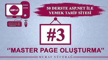 Asp.Net Ders 3 Yemek Tarifi Sitesi / Master Page Oluşturma