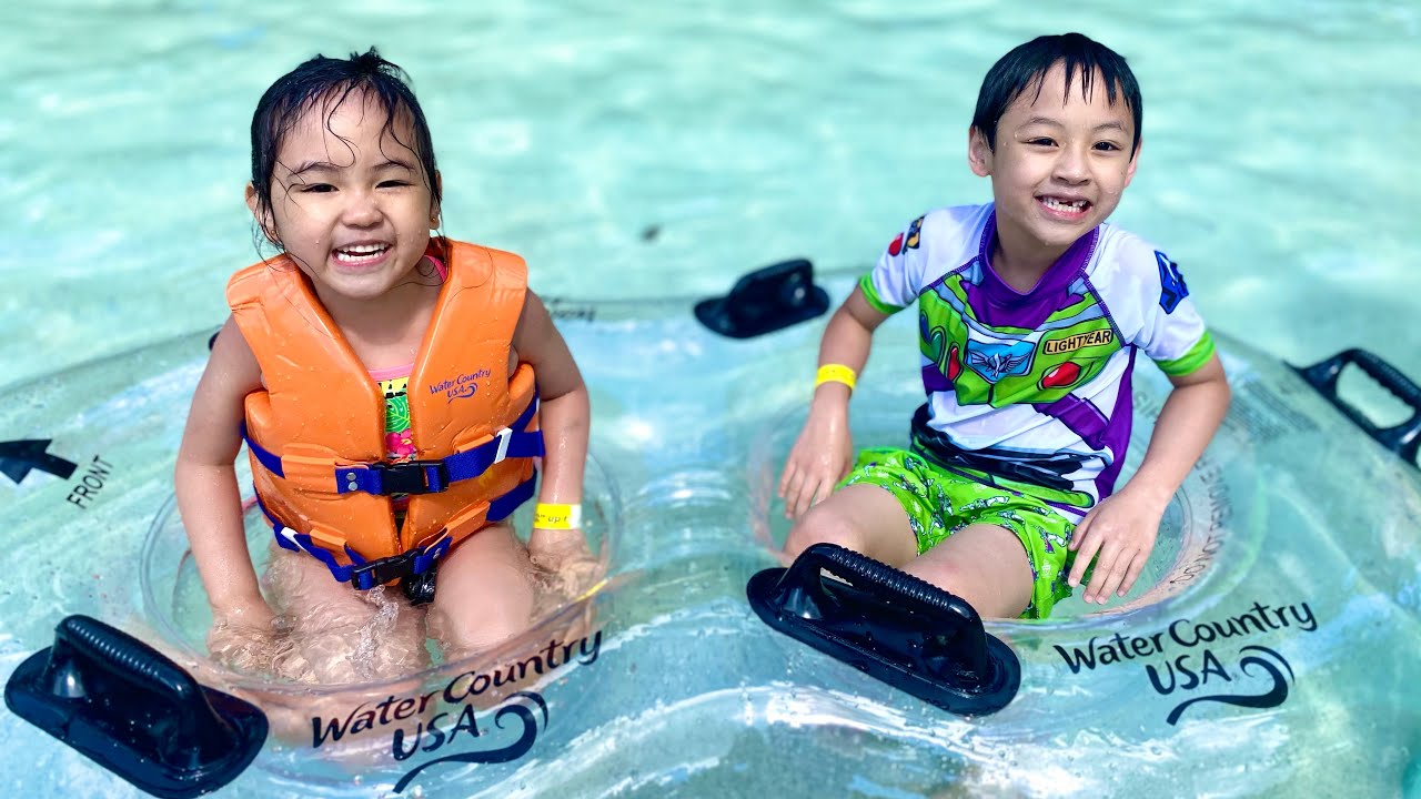 Water Country USA Virginia Fun Family Water Park Rides for kids