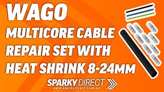 Wago 207-5485-316-000 Multicore Cable Repair Set 8-24Mm² With Heat Shrink And Splicing Connectors