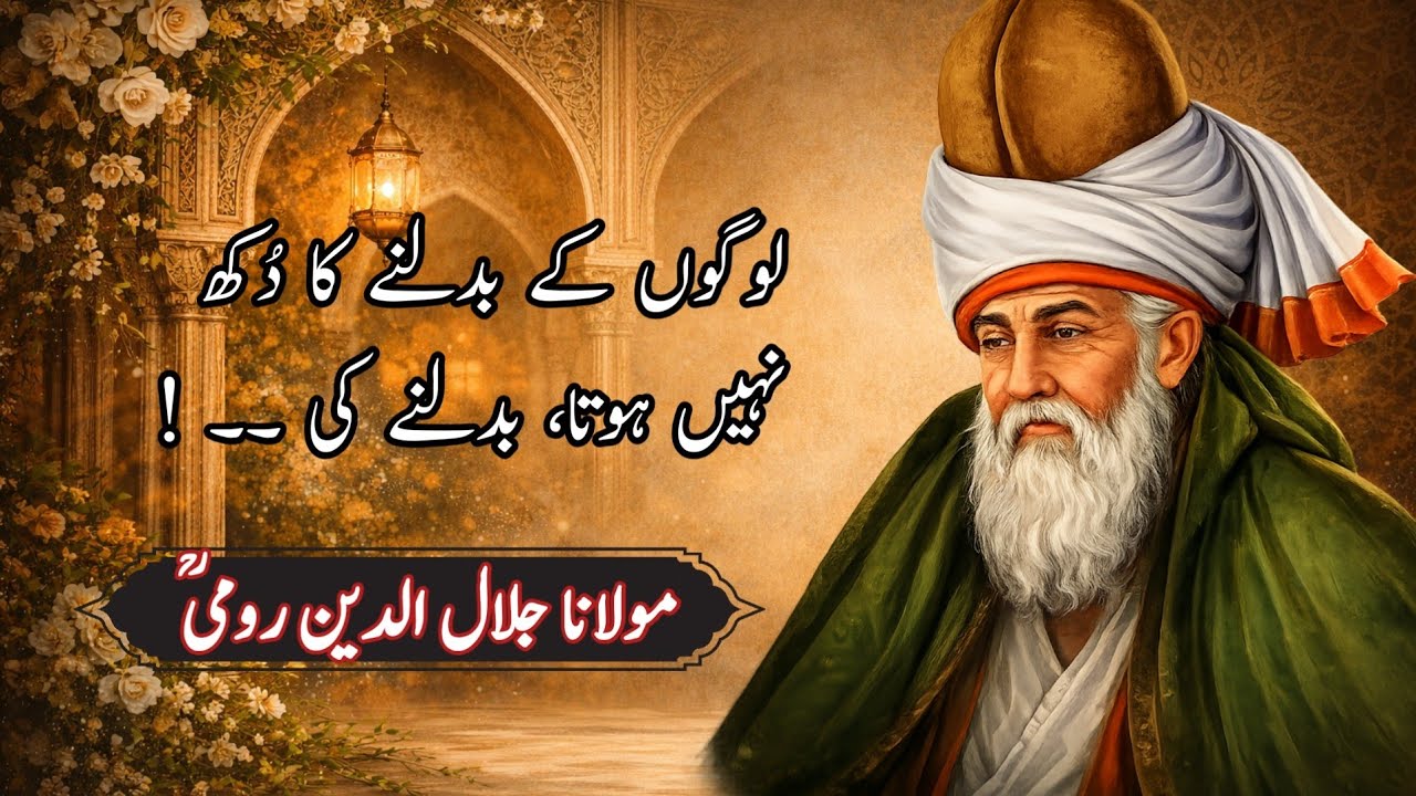 Maulana Rumi ke Aqwal jo CHUPKE se Aapki Zindagi Badal Sakty Hai