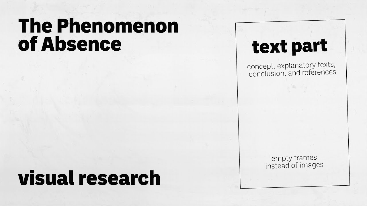 The Phenomenon of Absence. Text Part (book)