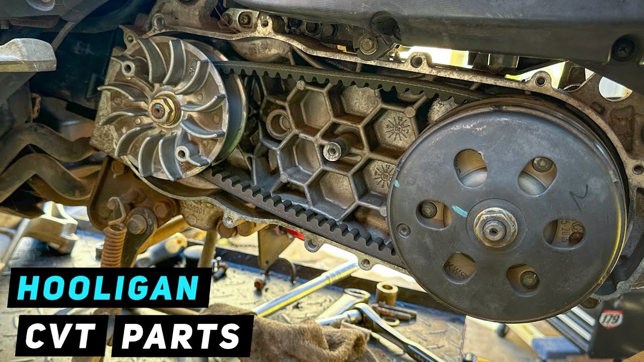 Genuine Hooligan 170 - CVT Removal / Installation (PGO X-Hot/Libra) | Mitch's Scooter Stuff