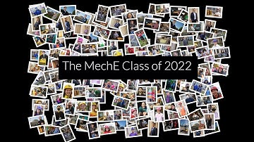 The MechE Class of 2022