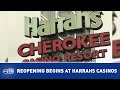 Opinions differ as gradual reopening begins at Harrahs casinos