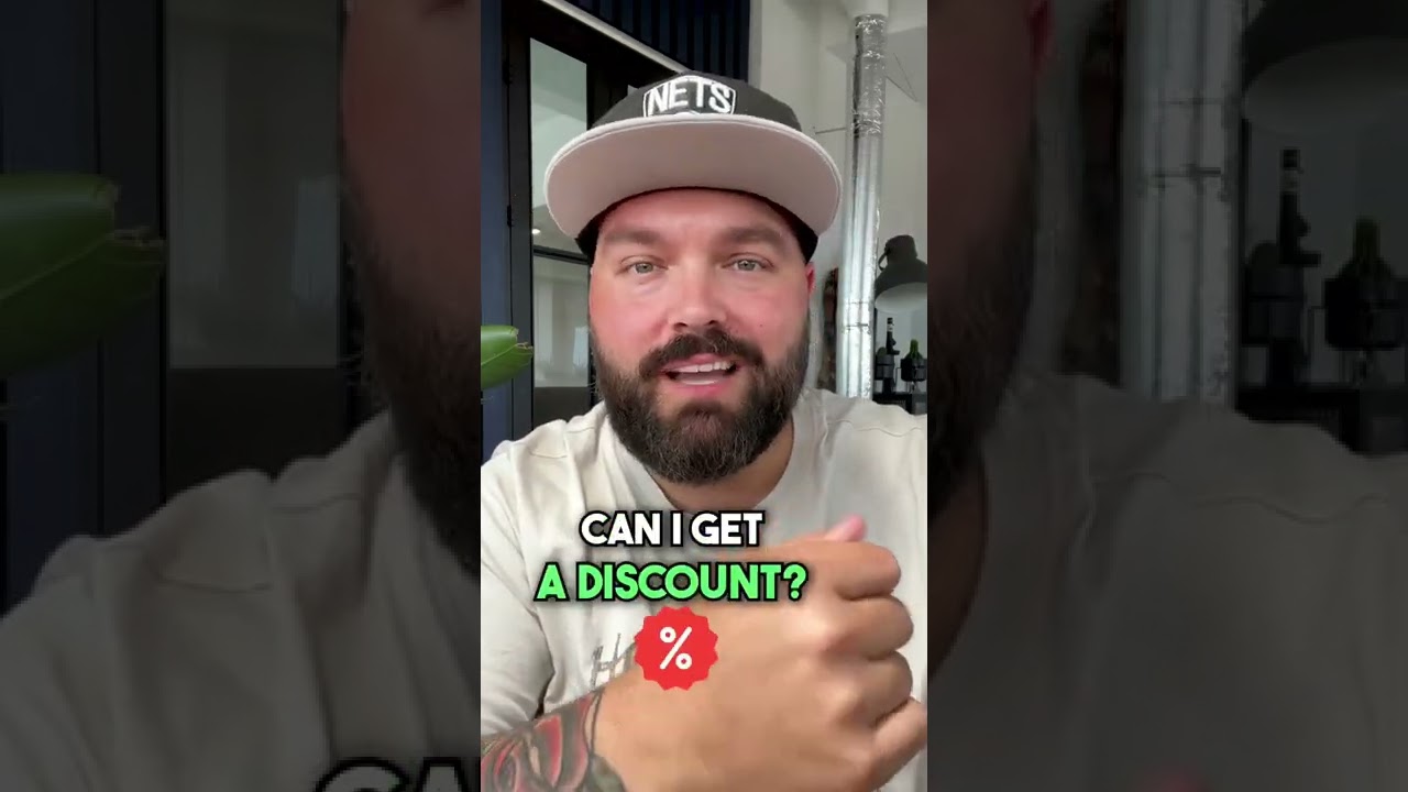 What do you do when people ask for a discount? #sales #smallbusiness #discount