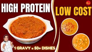 High Protein Master Masala | 1 Gravy se 50+ Sabziyan | Tiffin Business ka Budget Friendly Formula