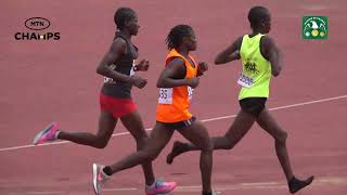 1500m Senior Women Final at New Jos Stadium, Jos