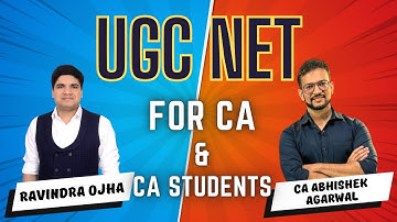 UGC Net for CA Students & CA