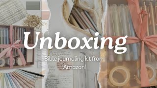 Unboxing of mr. Pen Bible journaling kit, Selah collection ￼