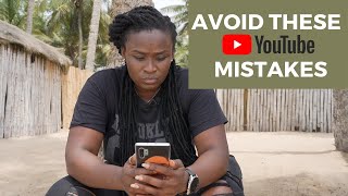 Mistakes Small YouTubers Make and how to avoid them