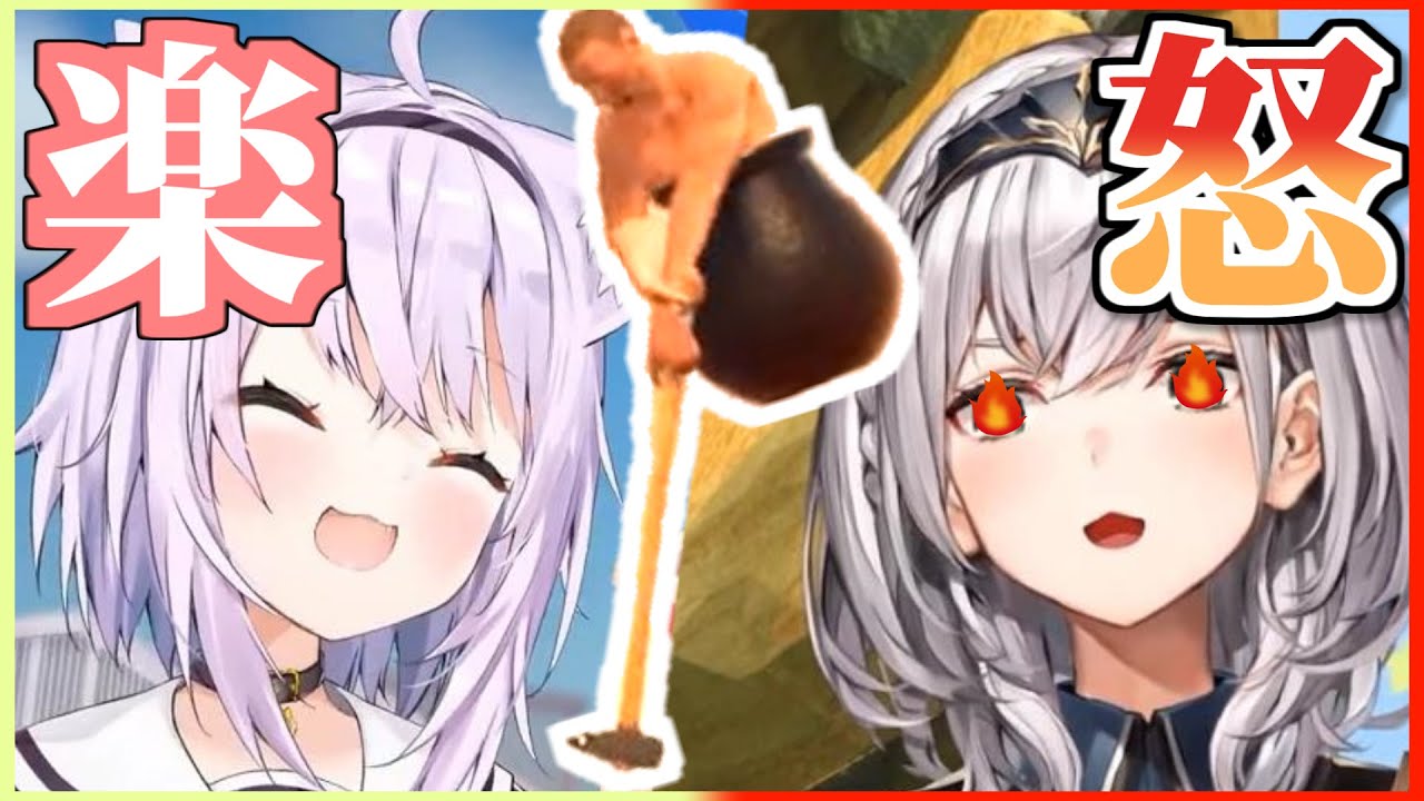 【壺】感情が対照的すぎるおかゆとノエル比較【猫又おかゆ・白銀ノエル】