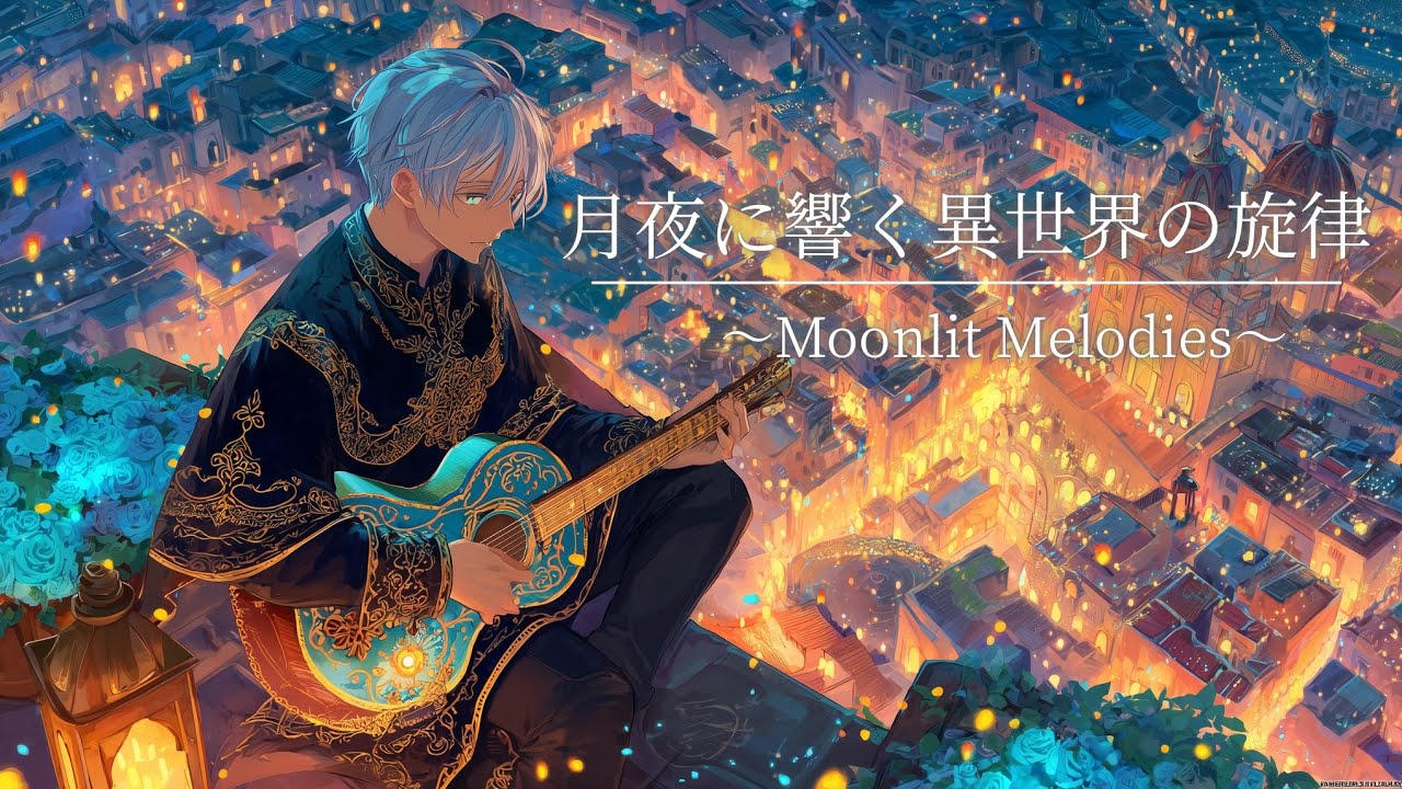 【幻想ケルト音楽】月夜に響く異世界の旋律｜作業用・睡眠用BGM（約1時間）