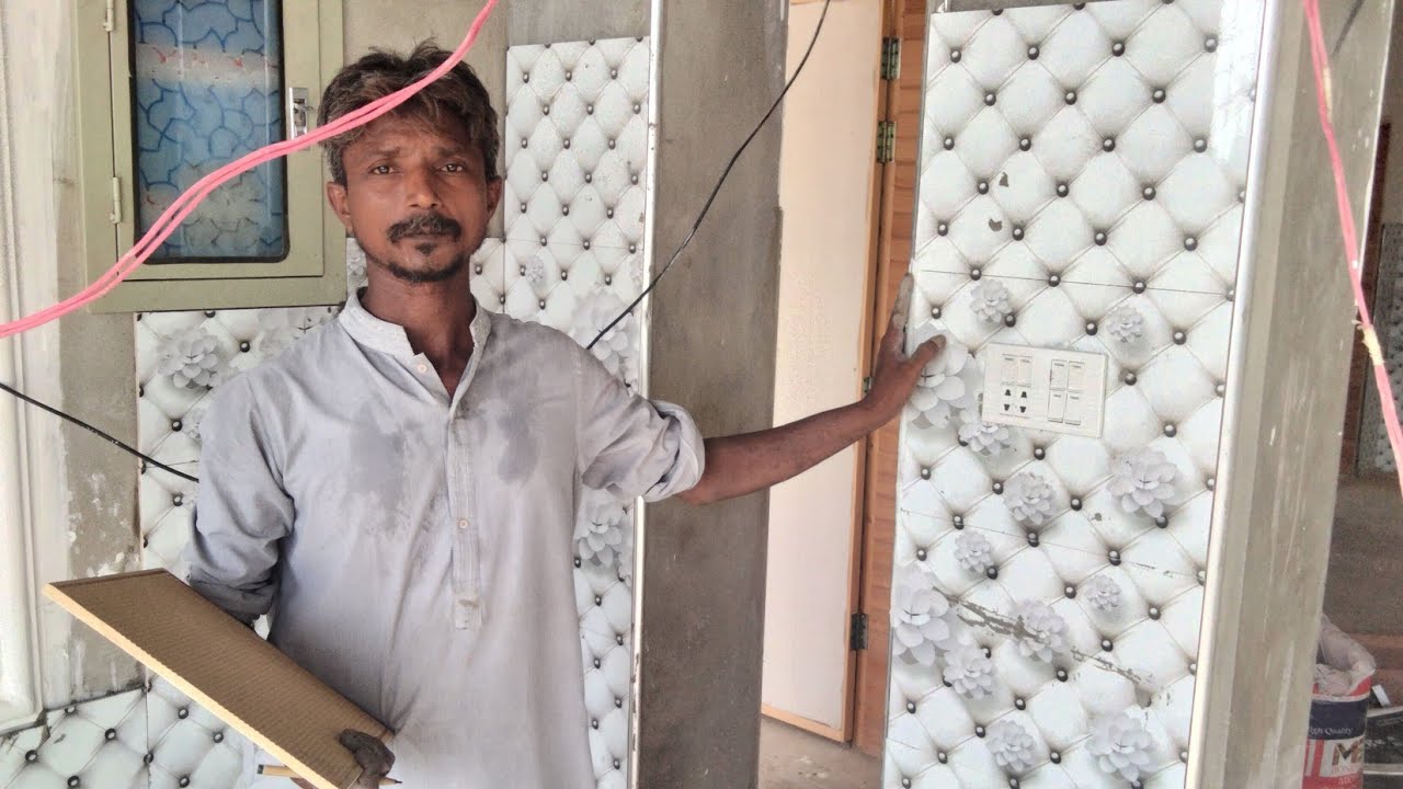 Tiles Kaise Lagate Hain Tiles Installation on Wall Tile Fitting