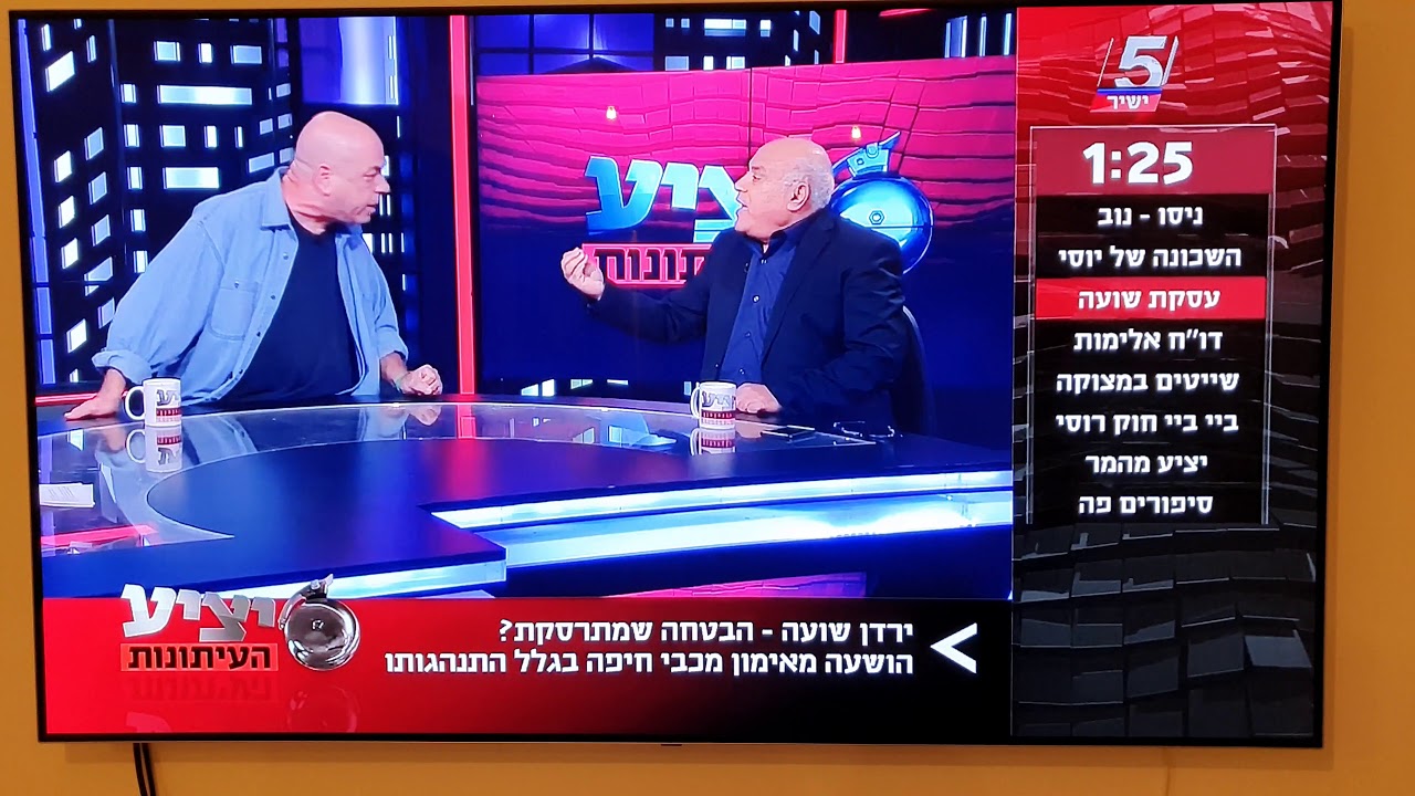 יציע העיתונות - עימות חריף בין אבי רצון לרון קופמן