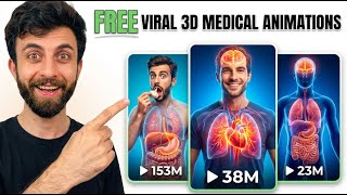 How to Create 3D Medical Animations for FREE (AI Tutorial)