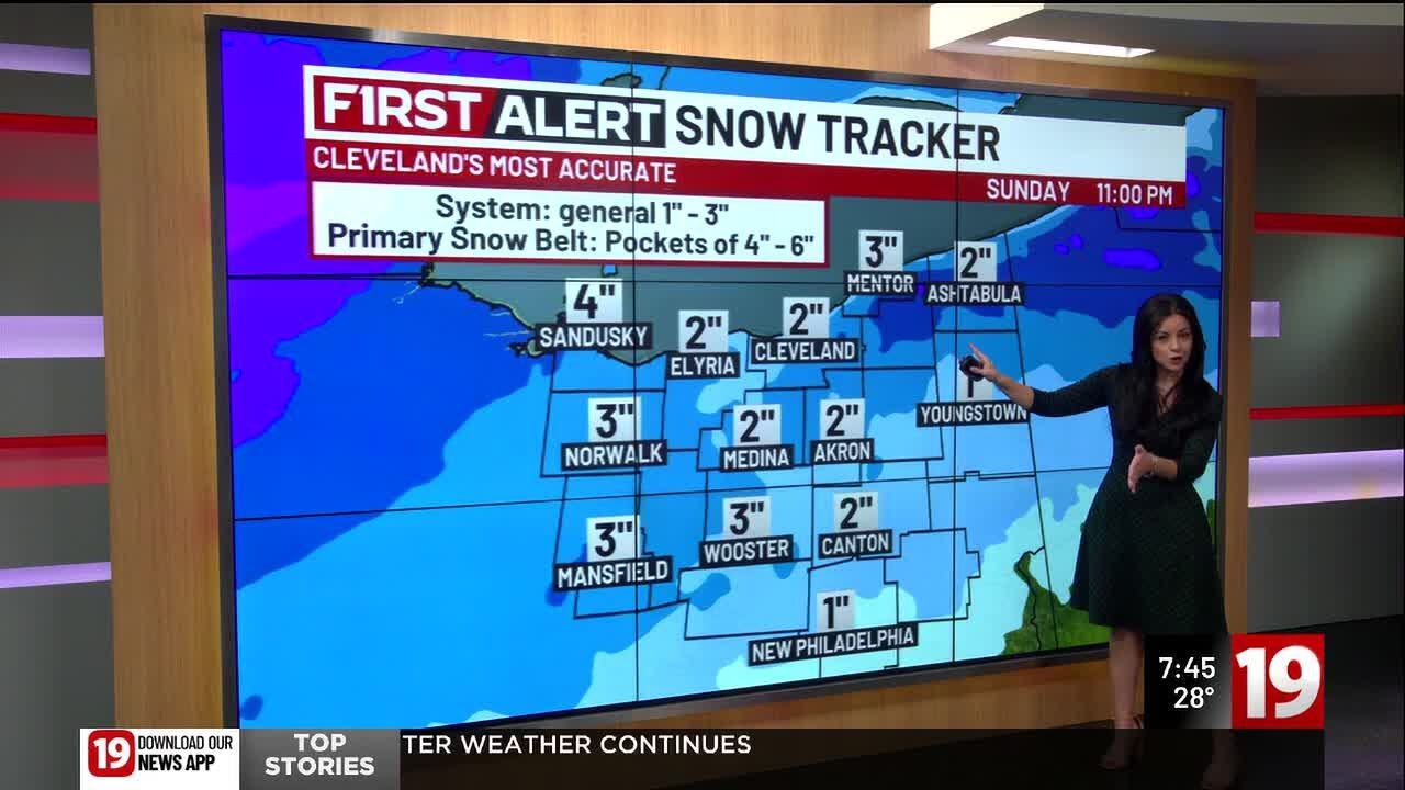 Northeast Ohio weather: More snow on the way this evening; 1" - 3 ...