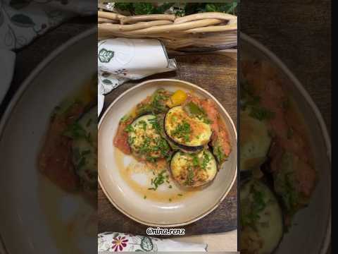 НЕЖНЕНЬКИЕ И СОЧНЫЕ БАКЛАЖАНЫ С МЯСНОЙ НАЧИНКОЙ 🍆👍🏻