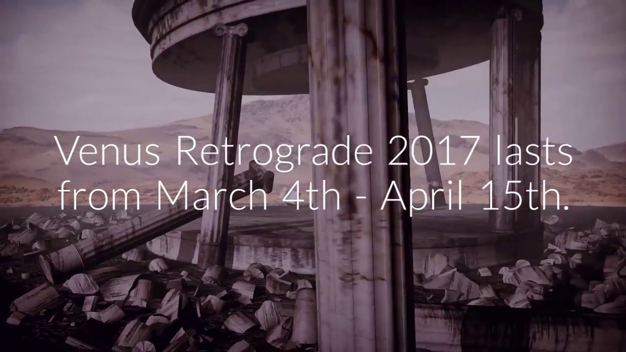 Venus Retrograde 2017