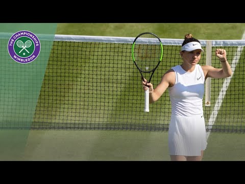 Simona Halep vs Mihaela Buzarnescu Wimbledon 2019 Second Round highlights