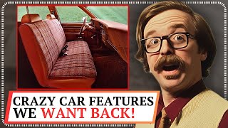 The 25 CRAZY Car Features We Wish We Still Had in 2024!