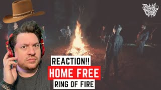 Killer Harmony Goals! Home Free - Ring of Fire - Reaction!!
