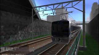 ＶＲＭ５鉄道模型シミュレーター５ 321系　普通列車の走行する映像です。