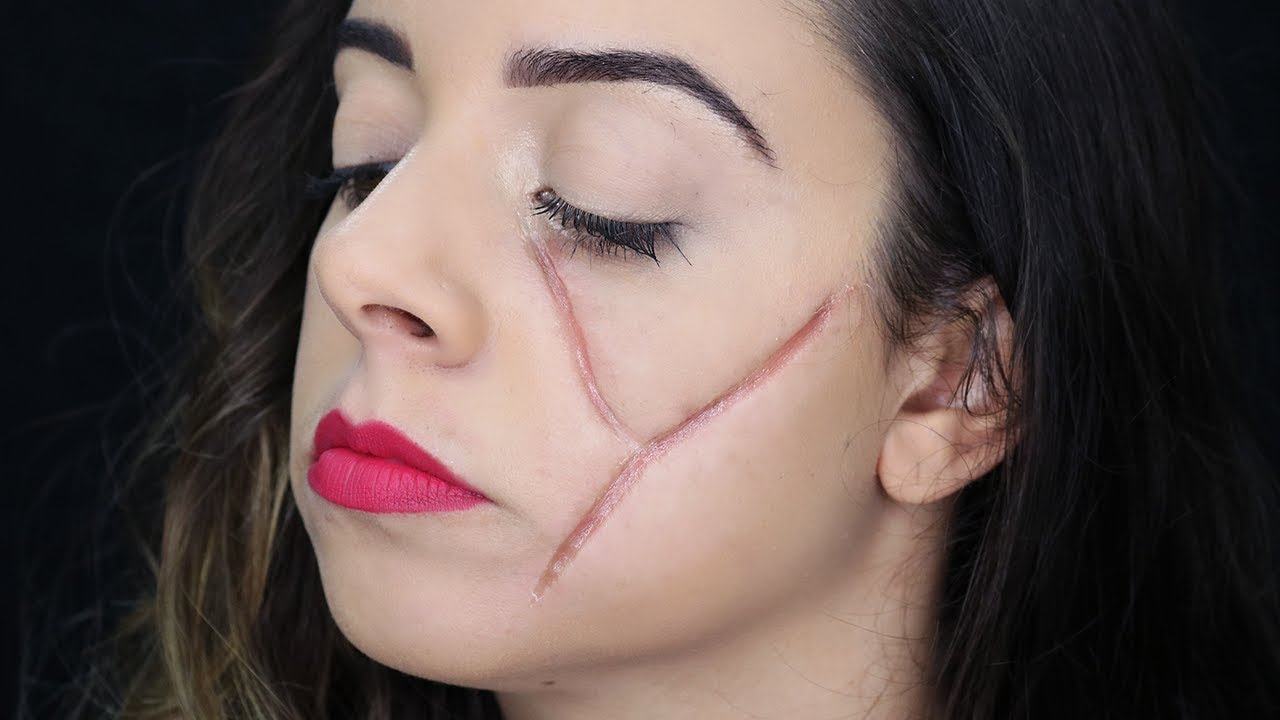 COMO FAZER CICATRIZ REALISTA - TUTORIAL DE MAQUIAGEM ARTÍSTICA POR KAREN LIMA