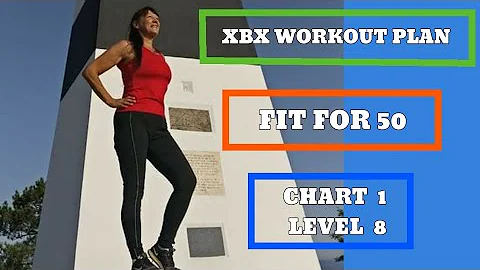 XBX workout plan chart 1 level 8