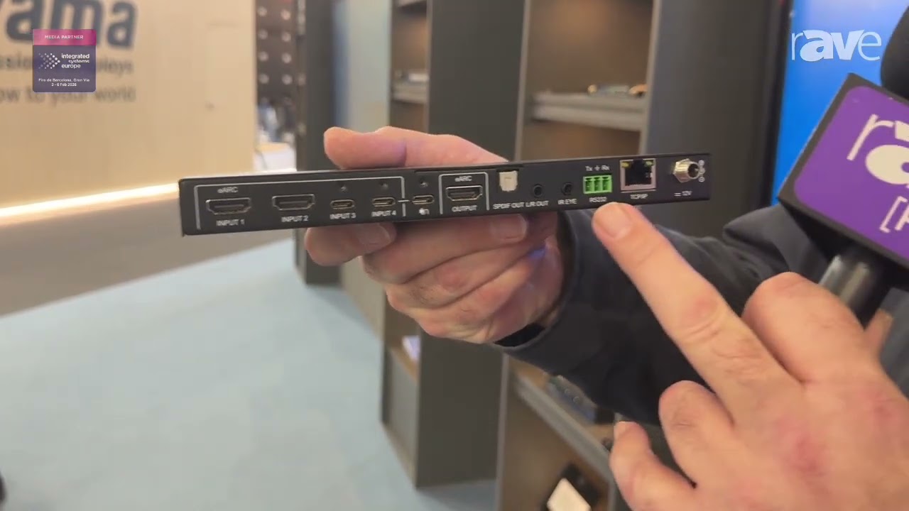 ISE 2026: SY Electronics Presents HCS41A-48G Switcher