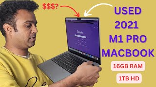 I BOUGHT A 3 YEAR OLD MACBOOK! #macbookpro2021 #usedlaptop #usedmacbook