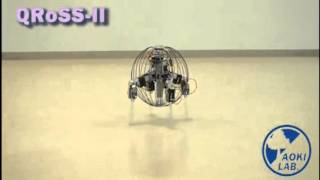 Quadruped Walking Robot With Spherical Shell