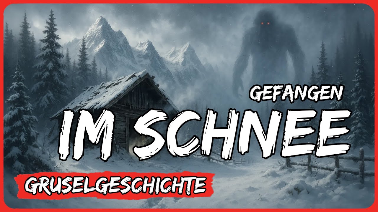 Gefangen im SchneeㅣGruselgeschichten zum EinschlafenㅣDer Winter kam früher als erwartet