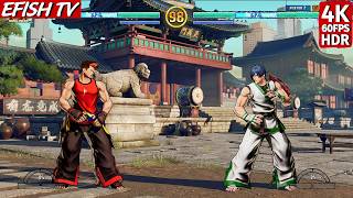 Kim Dong Hwan vs Kim Jae Hoon (Hardest AI) - Fatal Fury: CotW