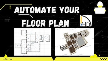 How to AUTOMATE YOUR FLOOR PLAN Using HomeDesigner Architectural 2022