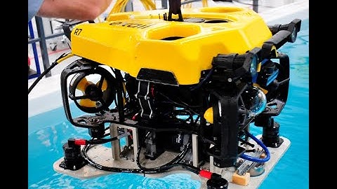 R7 ROV  & the "electric camera"  TETRAPULSE sensor for target identification is ultra-turbid waters