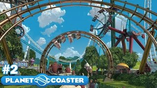 Let's Build the Ultimate Theme Park! - Planet Coaster - Part 2 (Restaurants and Gift Shops)