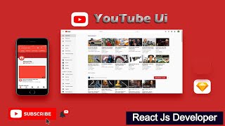 Let's Build a YouTube clone ( UI ) with REACT JS for Beginners!
