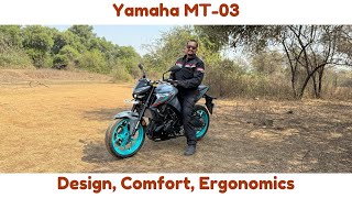 Yamaha MT-03 Review - Design, Features, Ergonomics