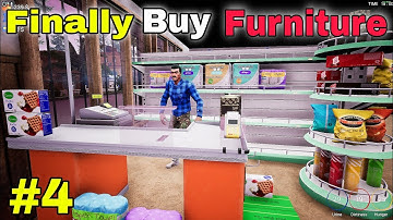 Buy New Furniture For My Shop | Trader Life Simulator Gameplay In Hindi #4