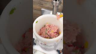 Making turkey burgers at butchers shop #butcher #butchershop Making turkey burgers at butchers shop #butcher #butchershop