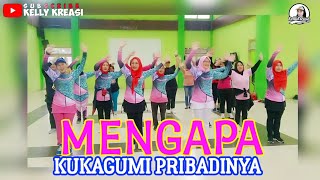 SENAM KREASI DANGDUT‼️ 'KUKAGUMI PRIBADINYA' MENGAPA |Choreo Kellykreasi‼️ Dibuat gerakannya MUDAH 💯