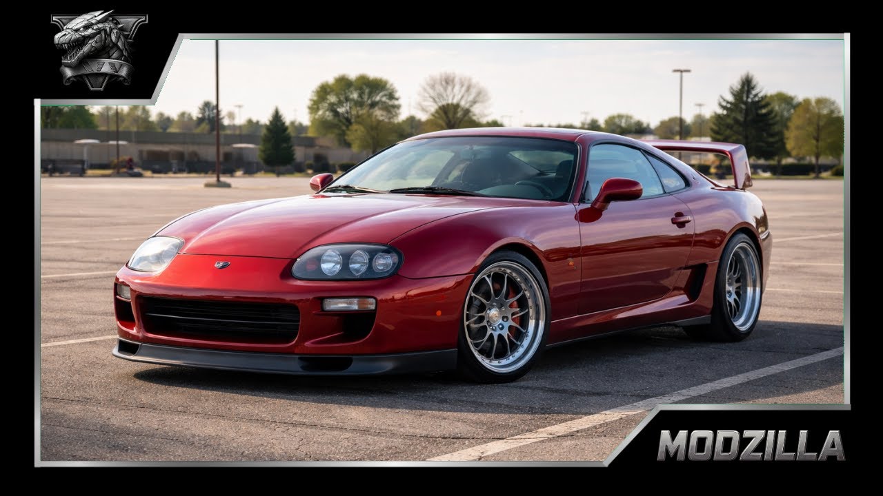 GTA 5 Toyota Supra MK4 Mod Gameplay | Limited Mods Clean JDM Icon | Modzilla Official