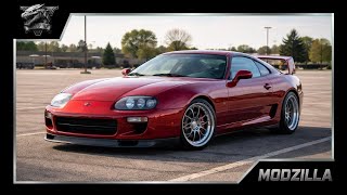 GTA 5 Toyota Supra MK4 Mod Gameplay | Limited Mods Clean JDM Icon | Modzilla Official