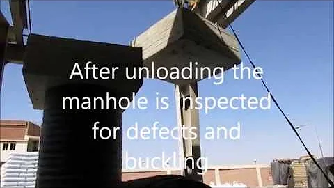 Manhole vertical loading test