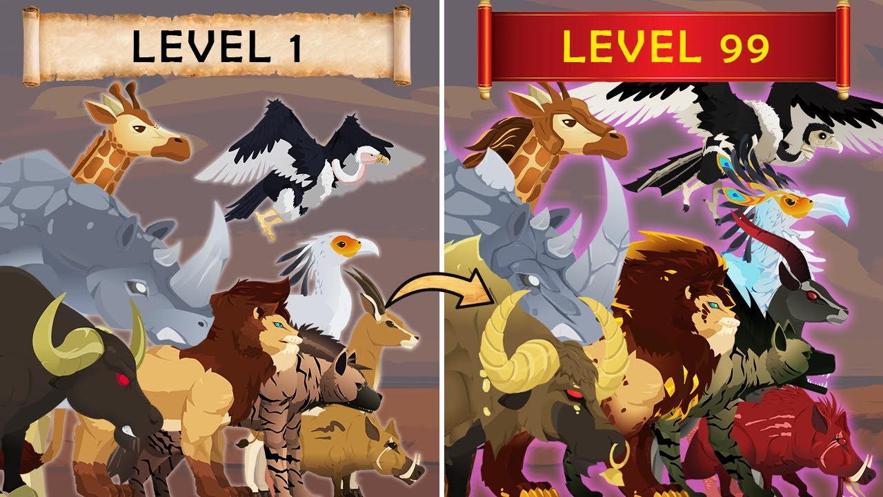 Savannah Beasts Evolution: Official Max Level Showcase
