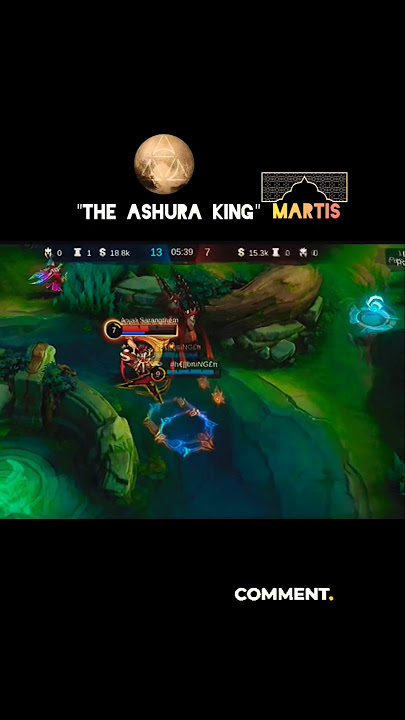 MARTIS 🔥the ashura king 🦁 |SHORTS| #mlbb#shorts#feed#subscribe#support#