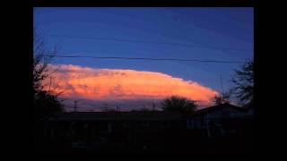 Sunset Storm Timelapse