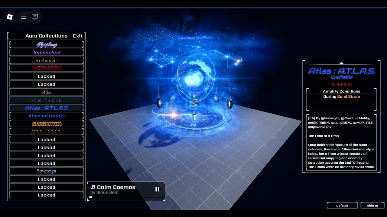 Sol's RNG[BOSS RAID BETA 1]   A.T.L.A.S crafted